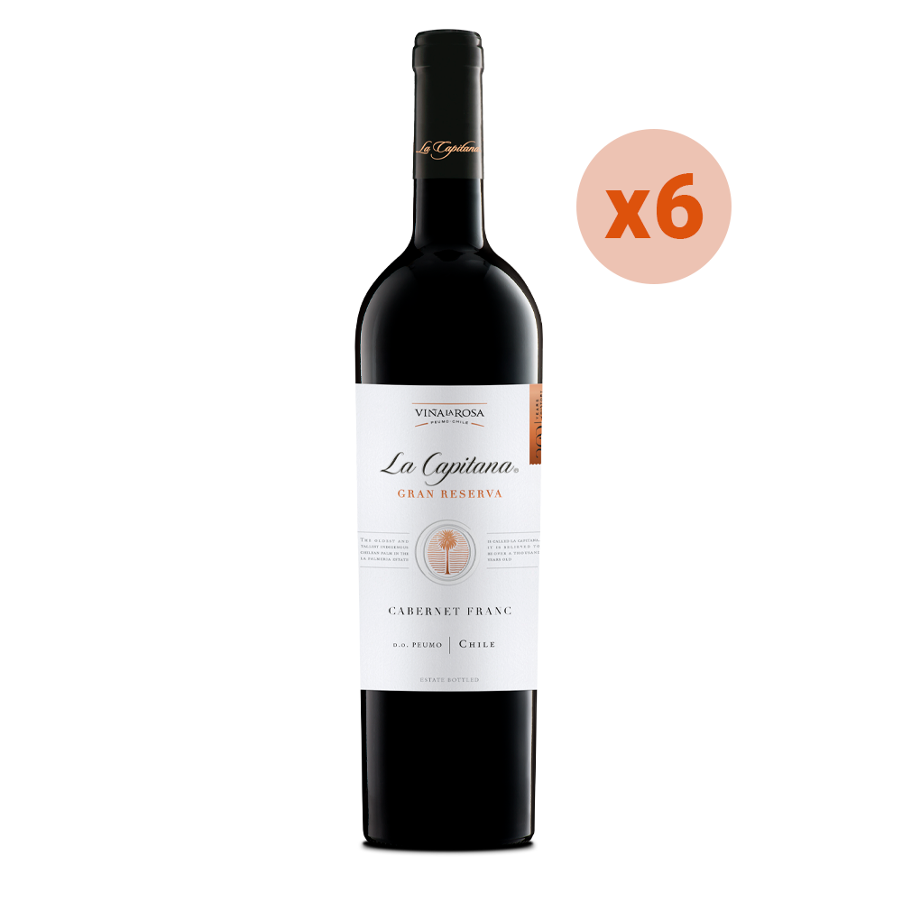 La Capitana Cabernet Franc (6 botellas 750ml)