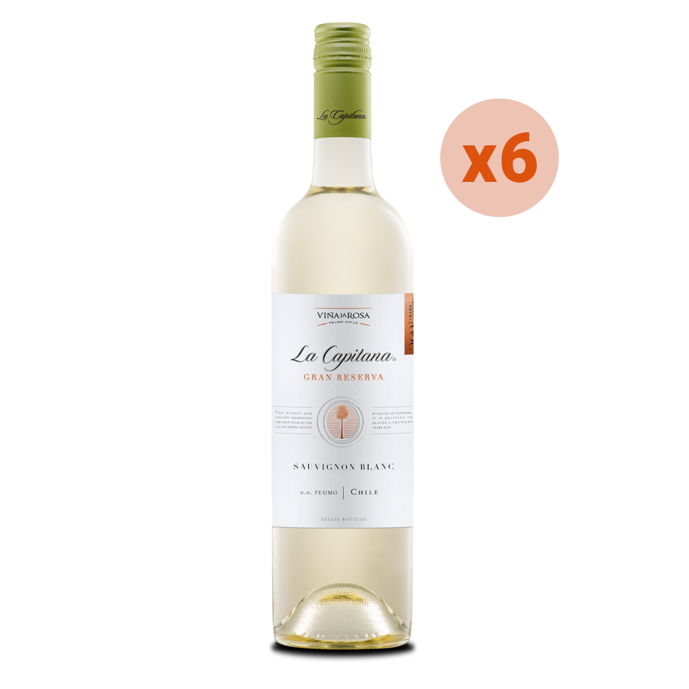 La Capitana Sauvignon Blanc (6 botellas 750ml)