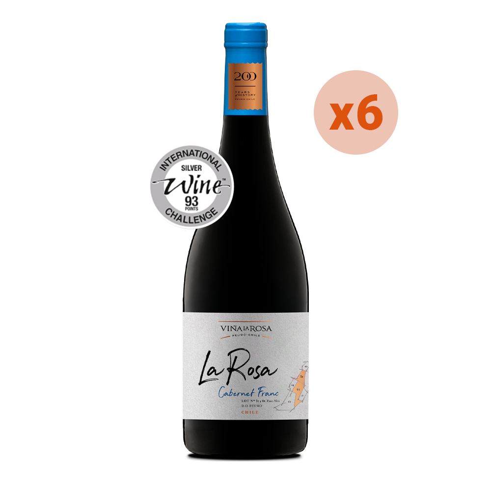 La Rosa Cabernet Franc (6 botellas 750 ml)