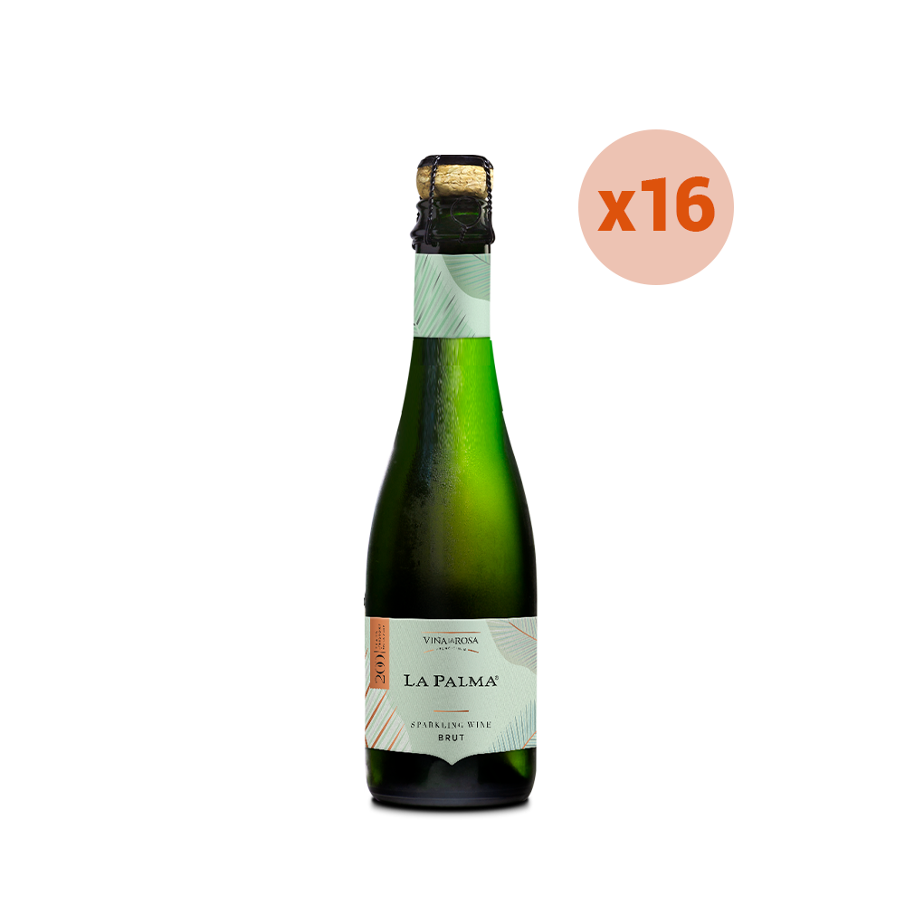 La Palma Espumante Chardonnay 375 ml (16 unidades)